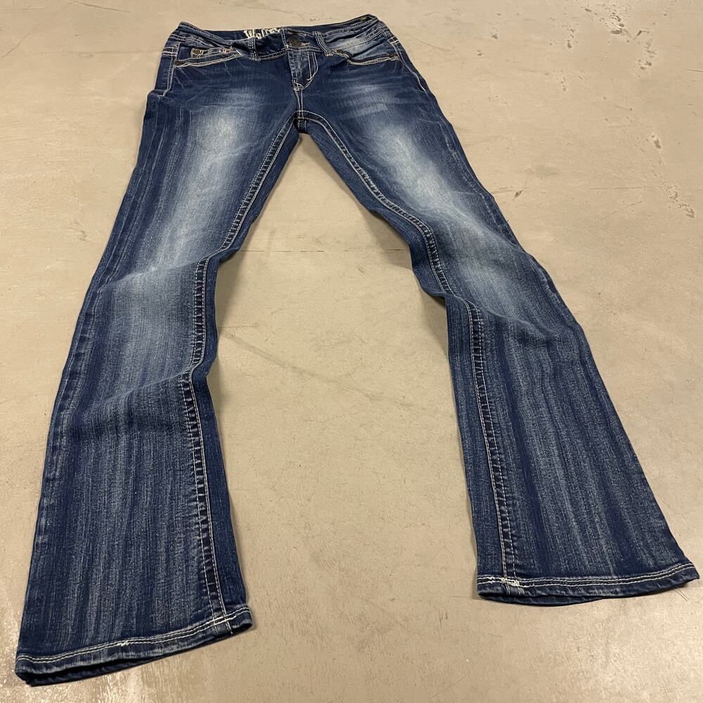 Vintage Y2K low rise wallflower flared bootcut jeans 26x31